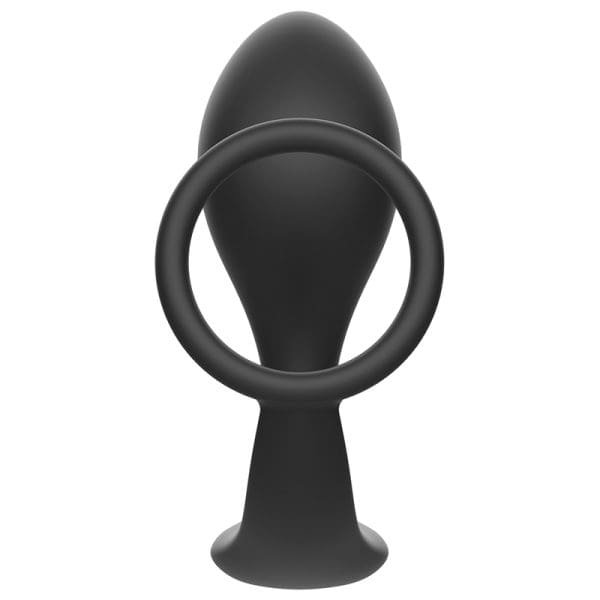 ADDICTED TOYS - ANAL PLUG WITH BLACK SILICONE RING 4